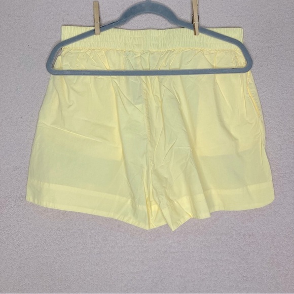 LMND Classic 100% Cotton Chiara Shorts-Butter Yellow-Womens XL-Spring-Summer-NEW - Picture 3 of 8